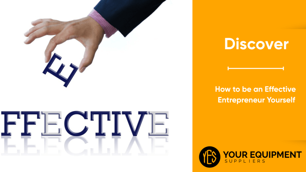 How to be an Effective Entrepreneur
