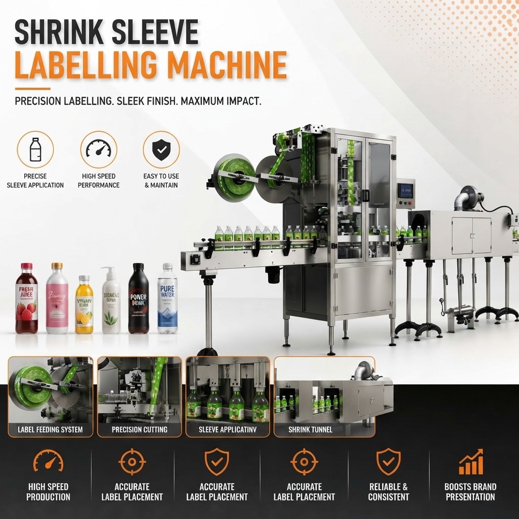 Shrink Sleeve Labelling Machine - Your Equipment Suppliers