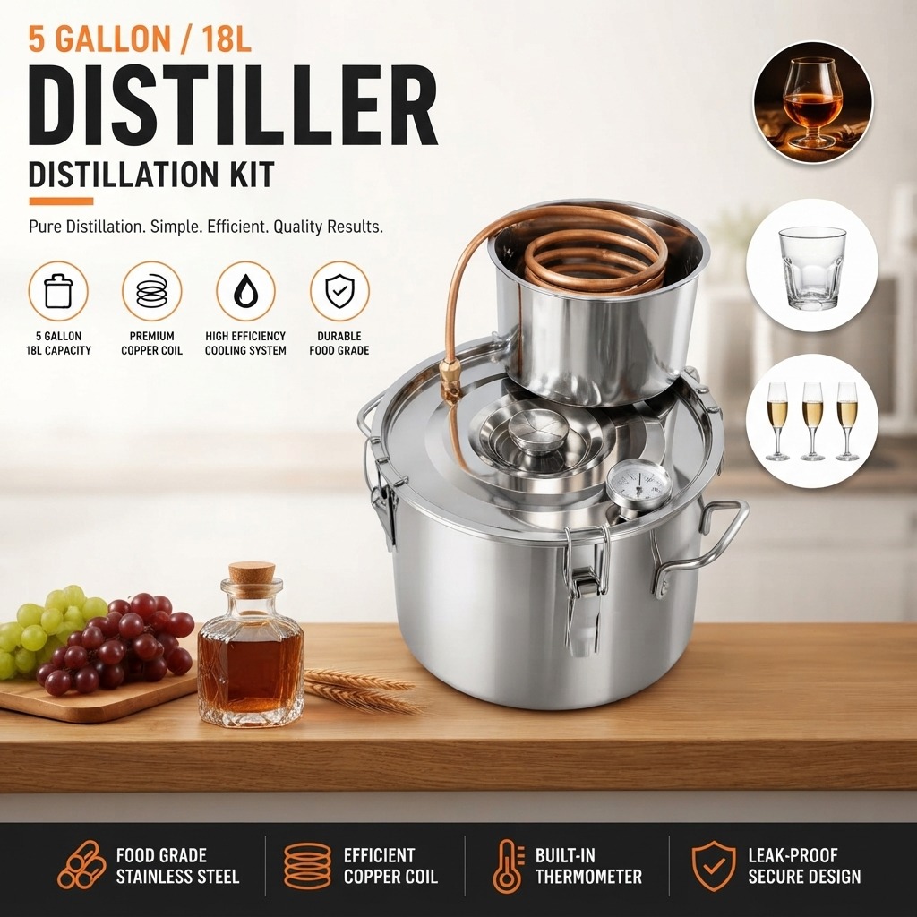 Distiller 5 Gallon 18L Distillation Kit - Your Equipment Suppliers