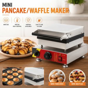 Mini Pancake Waffle Maker 25 Holes - Your Equipment Suppliers