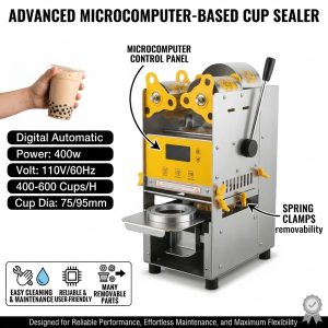 Automatic Cup Sealing Machine - Your Equipment Suppliers