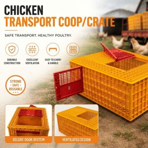 Chicken Transport Coop Crate - Your Equipment Suppliers