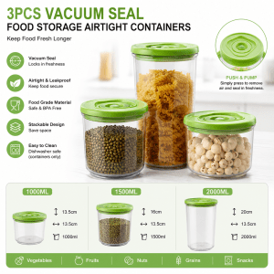 vacuum seal food storage containers