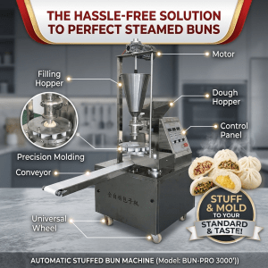 Automatic Steamed Bun Making Machine