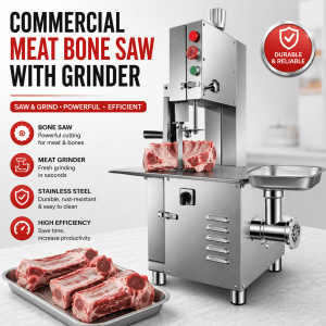 meat bone saw with grinder