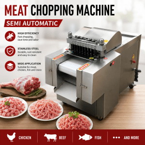 semi automatic meat chopping machine