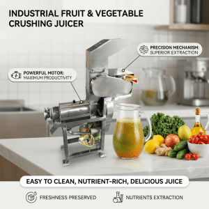 Heavy Duty Industrial Fruit Crushing Juicer Machine- Your Equipment Suppliers