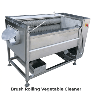 Brush Rolling Vegetable Cleaner- Your Equipment Suppliers