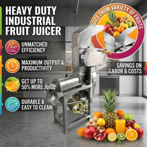 Heavy Duty Industrial Fruit Juicer- Your Equipment Suppliers