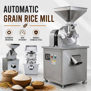 automatic grain rice mill
