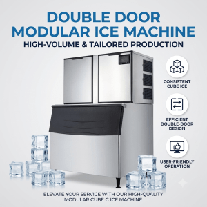 Double Door Modular Ice Machine- Your Equipment Suppliers