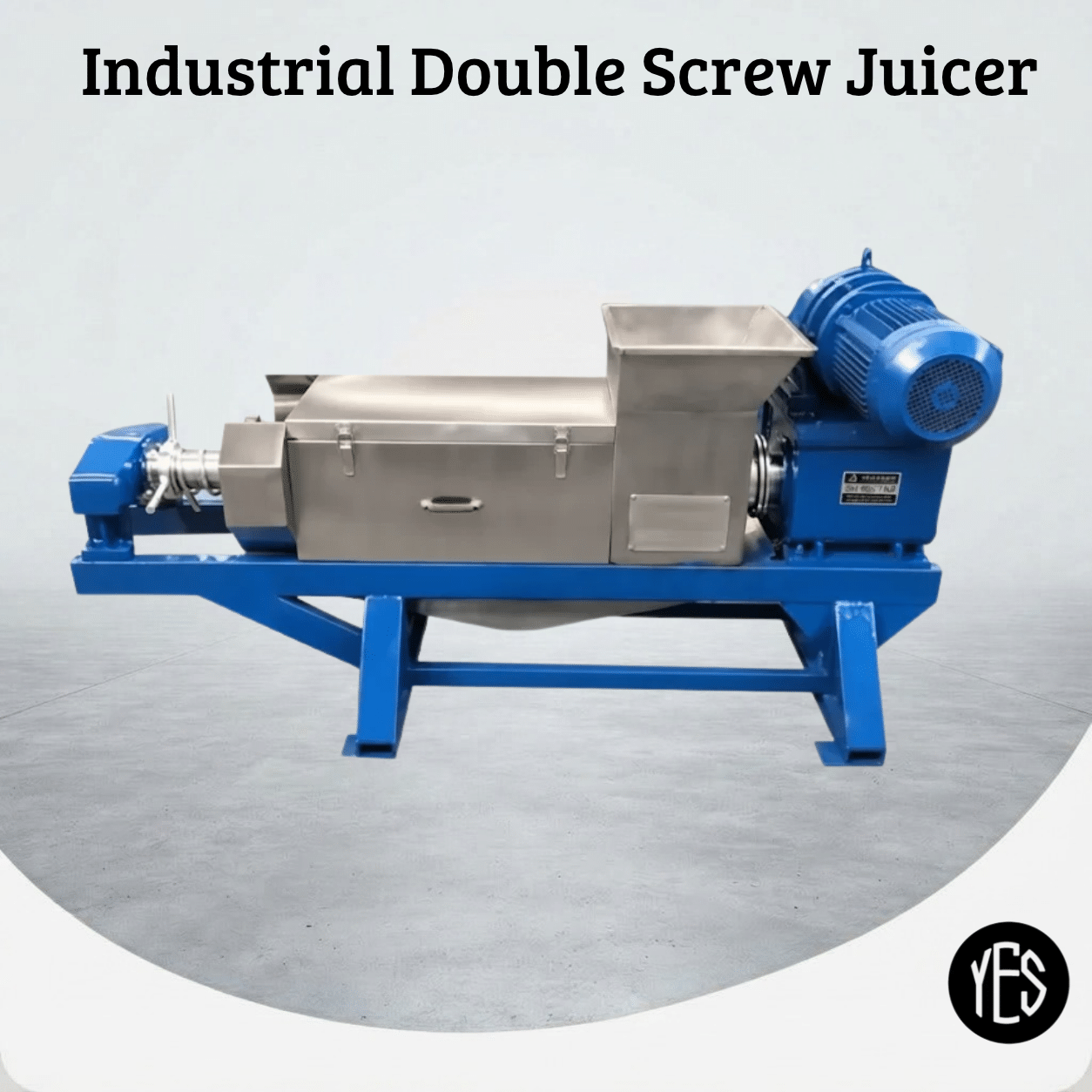 Industrial Double Screw Juicer- Your Equipment Suppliers