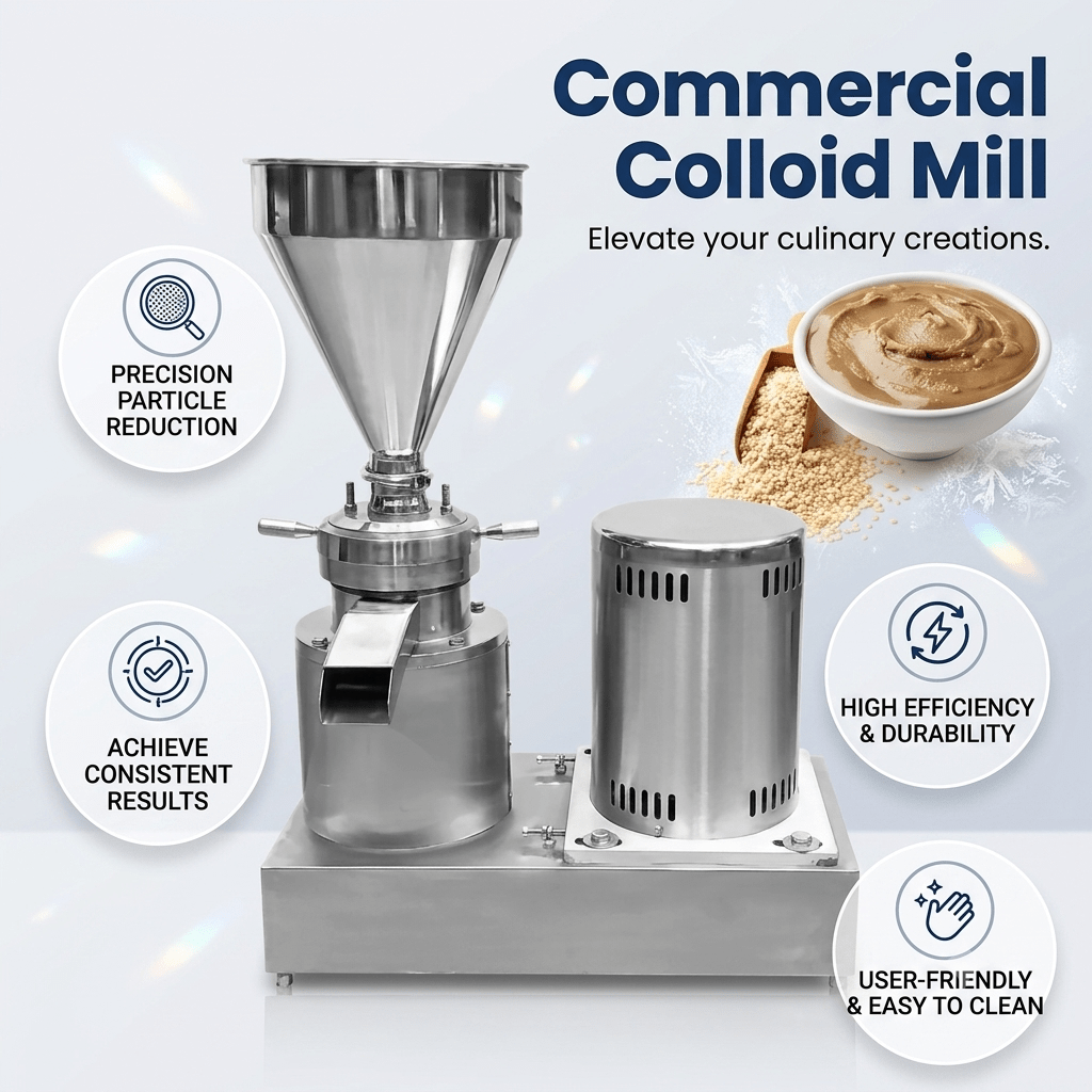 Commercial Colloid Mill- Your Equipment Suppliers