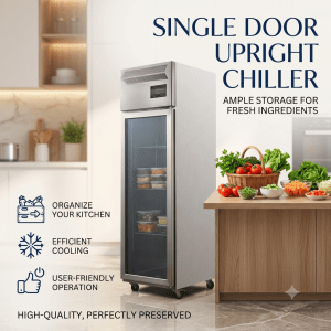 Single Door Upright Chiller- Your Equipment Suppliers