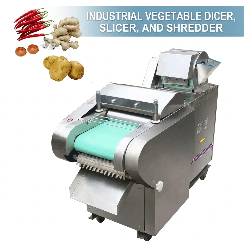 Industrial Vegetable Dicer, Slicer, and Shredder- Your Equipment Suppliers