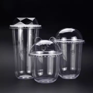 Premium 95 mm Cold Drink Lids for Juices, Smoothies, and Bubble Tea