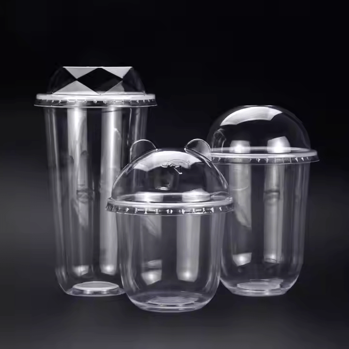 Premium 95 mm Cold Drink Lids for Juices, Smoothies, and Bubble Tea