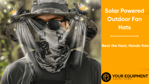 Solar Powered Outdoor Fan Hats