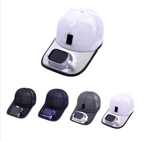 Fitted Solar Powered Hat