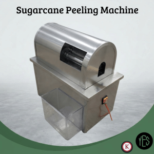 Sugarcane peeling machine