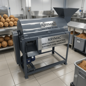Industrial Coconut Husk Shredder