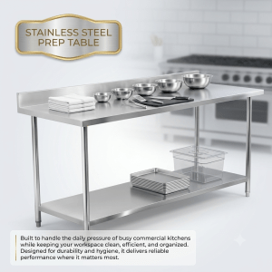 Stainless Steel Prep Table