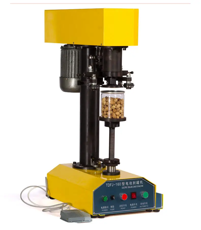 Semi-Automatic Can Sealing Machine