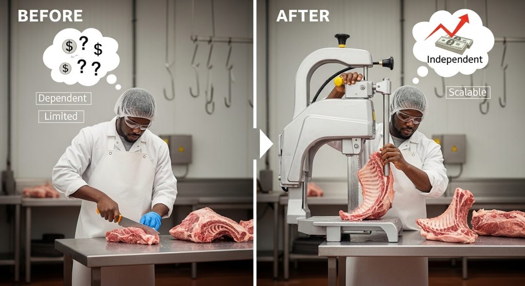Kino's Before and After - Your Equipment Suppliers