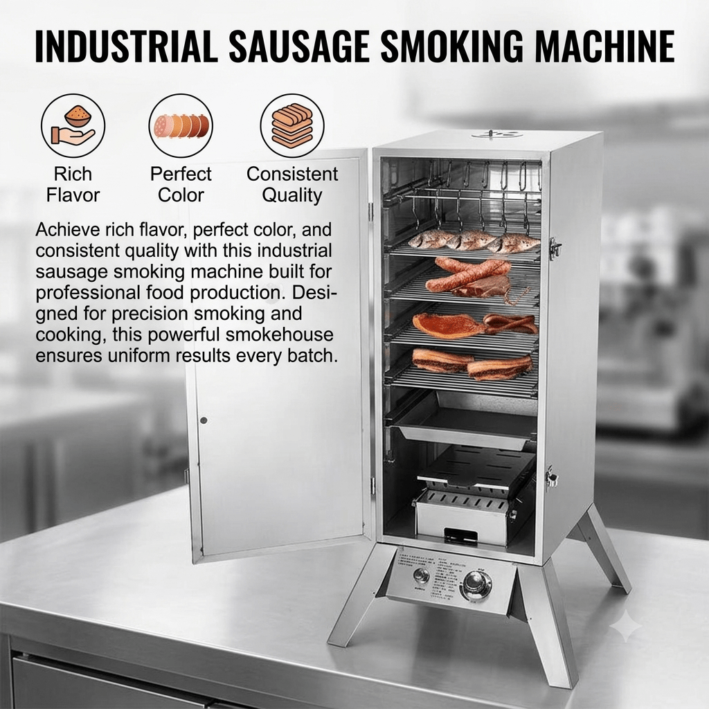 Industrial Sausage Smoking Machine