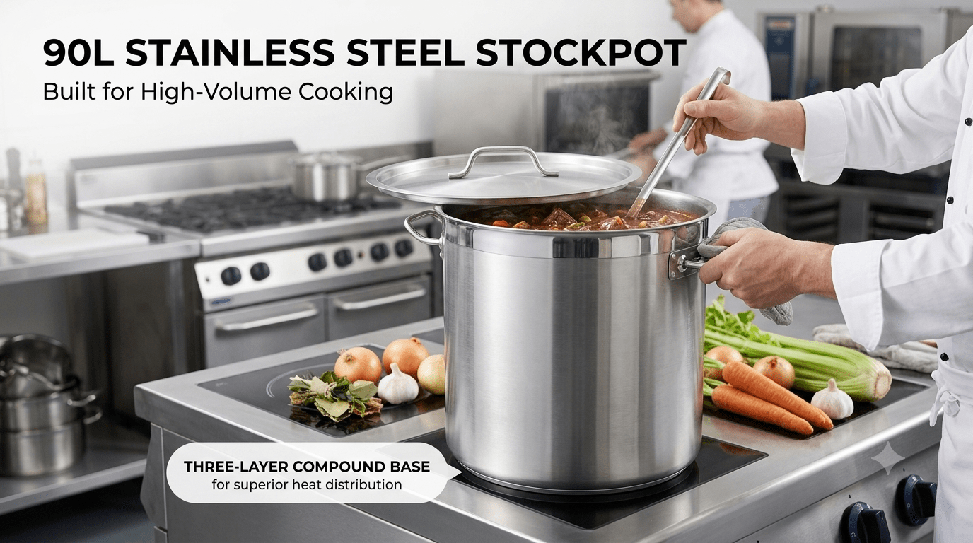 Stainless Steel Stockpot