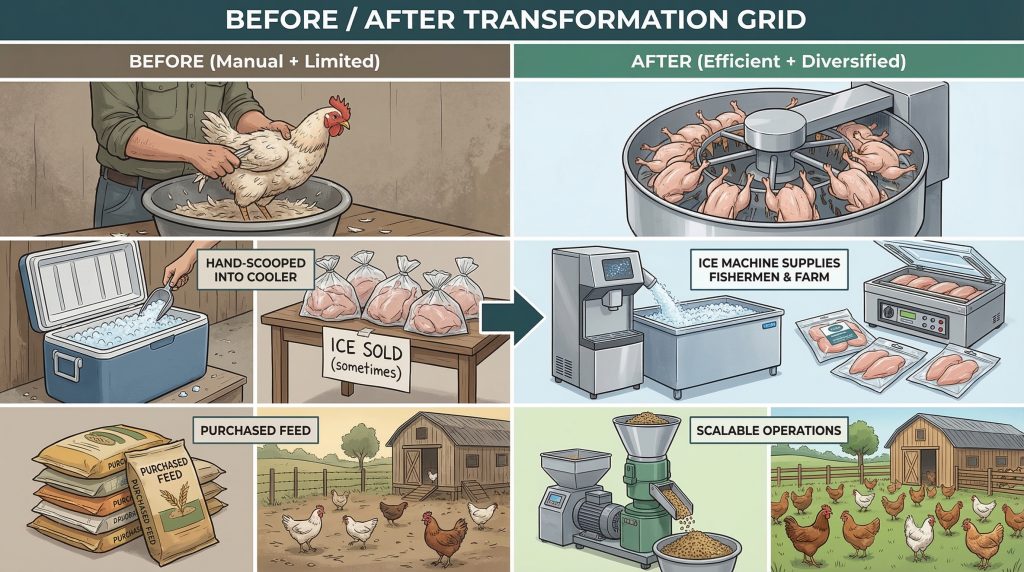 Orr-thentic Produce - Before and After