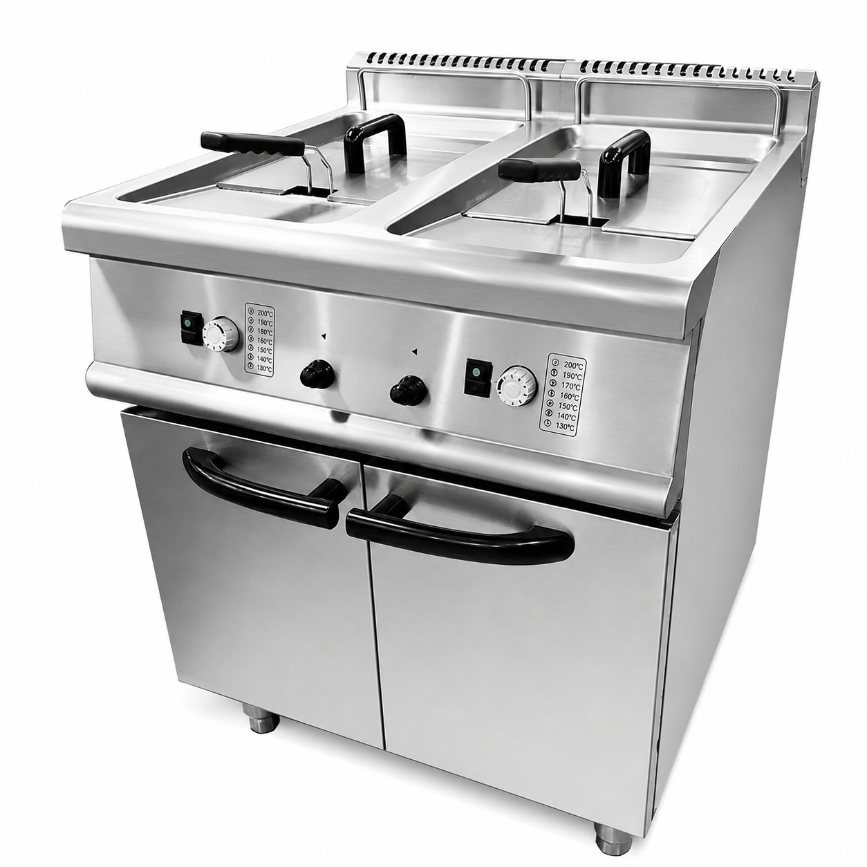 Commercial Dual Deep Fryer - Gas
