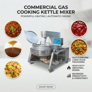 Gas Cooking Kettle Mixer - Your Equipment Suppliers