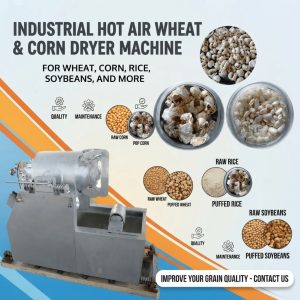 Hot Air Wheat Corn Dryer Machine - Your Equipment Suppliers