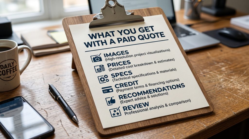 Paid Quote