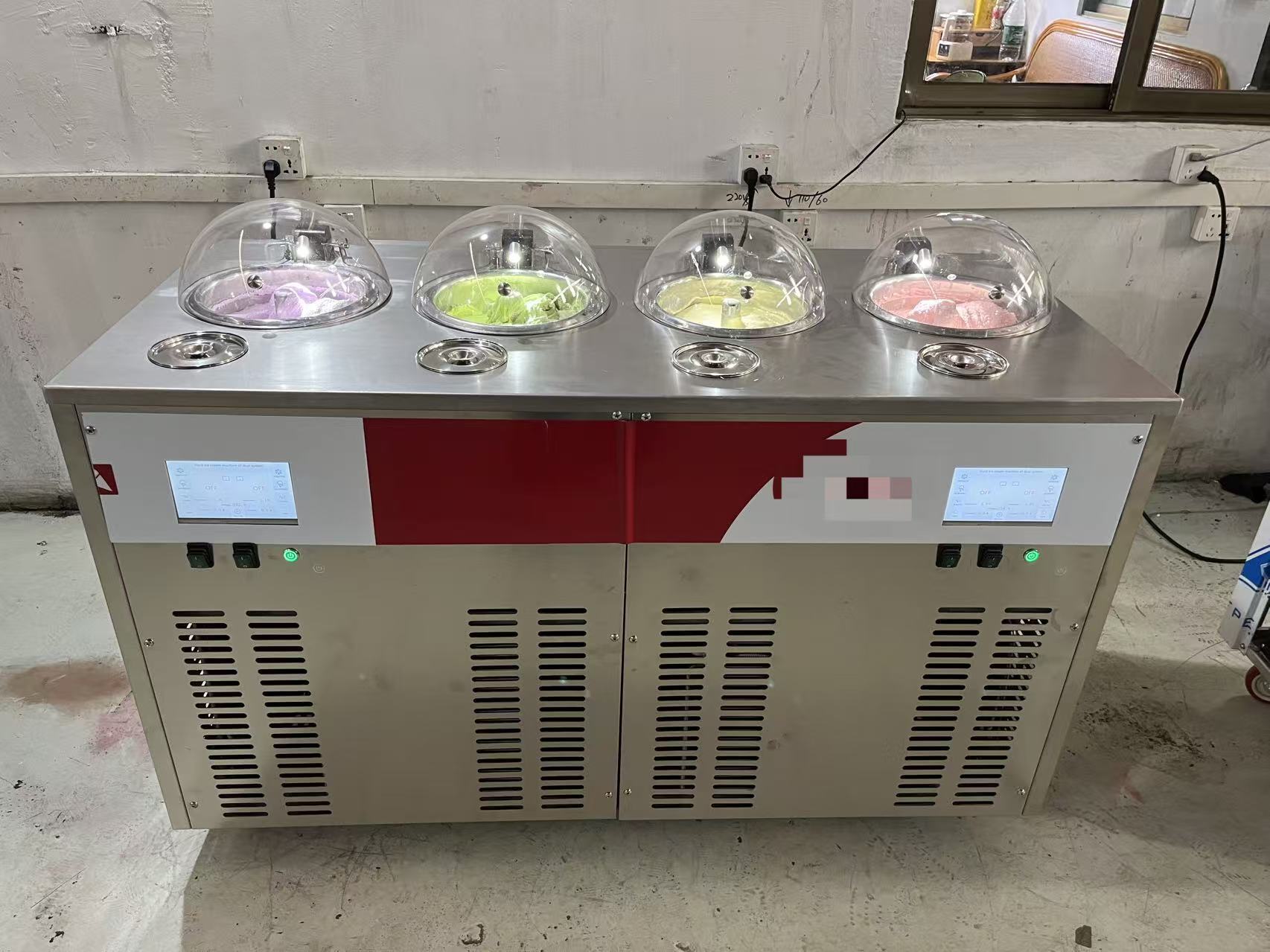 Commercial Horizontal Batch Freezer