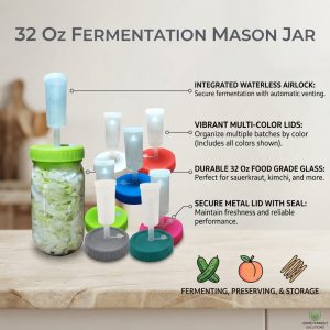 32 Oz Fermentation Mason Jar - Your Equipment Suppliers