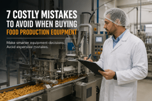 7 Costly Mistakes to Avoid When Buying Food Production Equipment