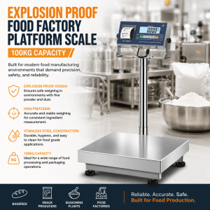 Explosion Proof Food Factory Platform Scale