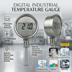 Digital Industrial Temperature Gauge