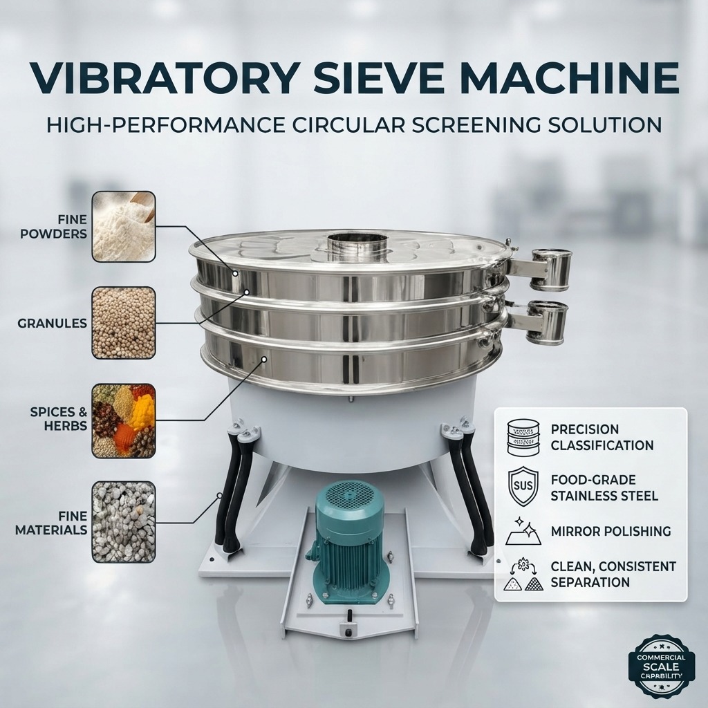 Vibratory Sieve Machine - Your Equipment Suppliers