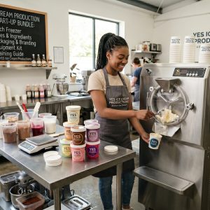Ice Cream Production Start Up Bundle