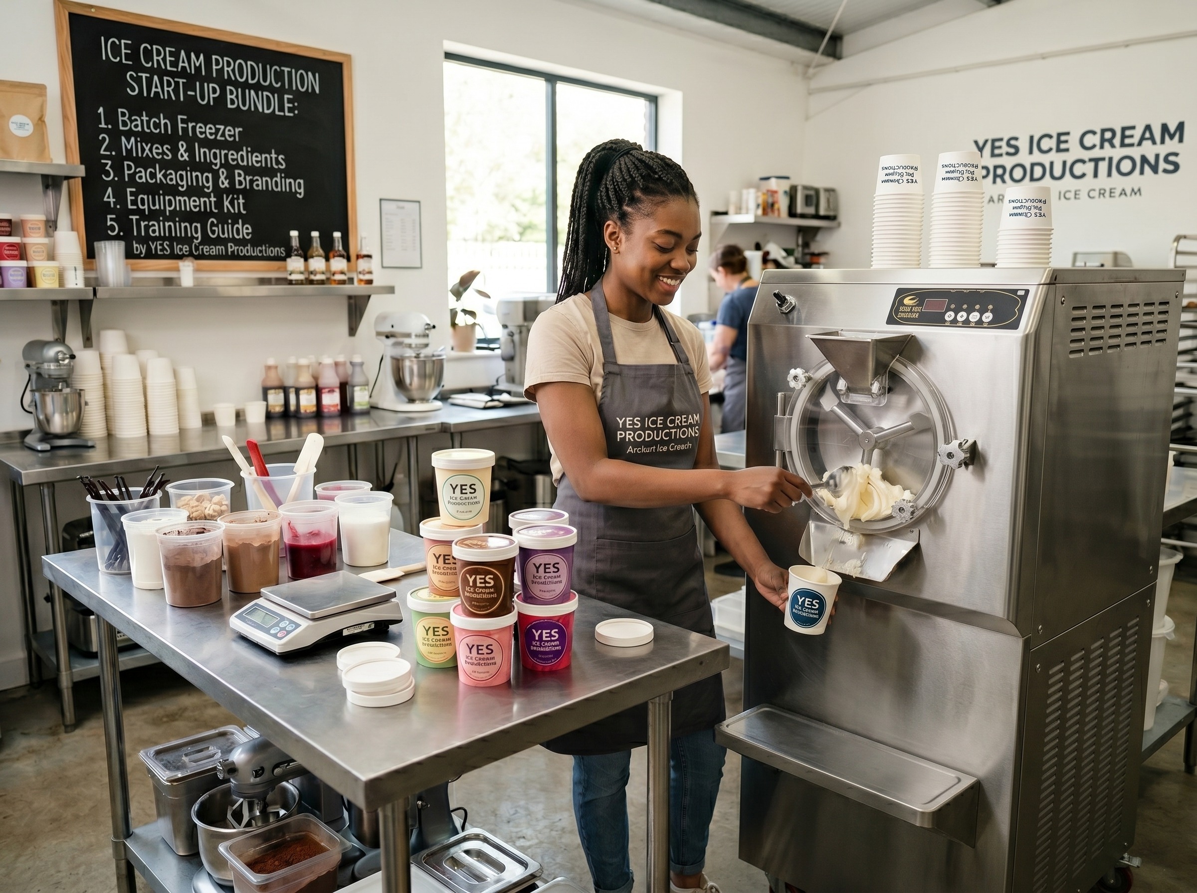 Ice Cream Production Start Up Bundle