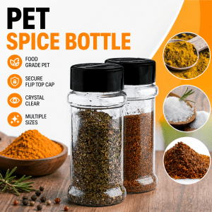 PET Spice bottle