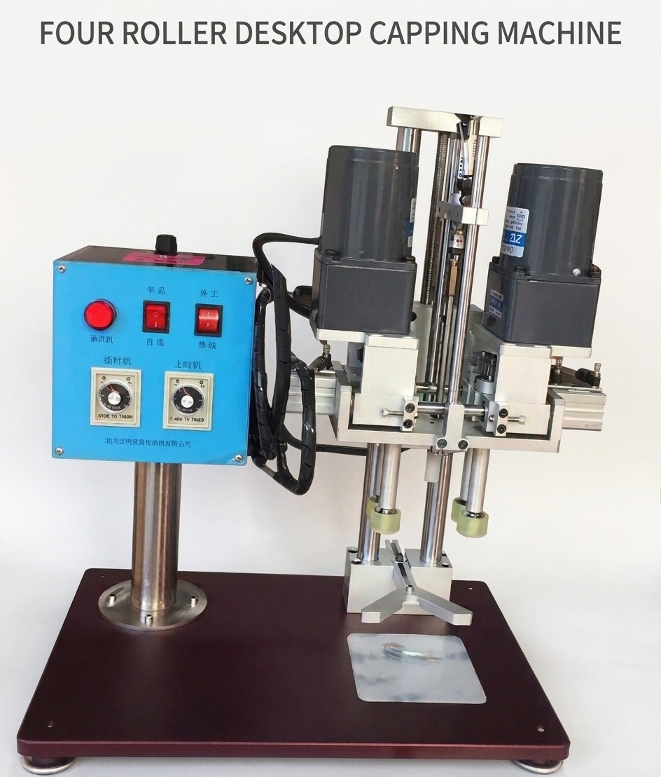 Four Rollers Desktop Capping Machine - Your Equipment Suppliers